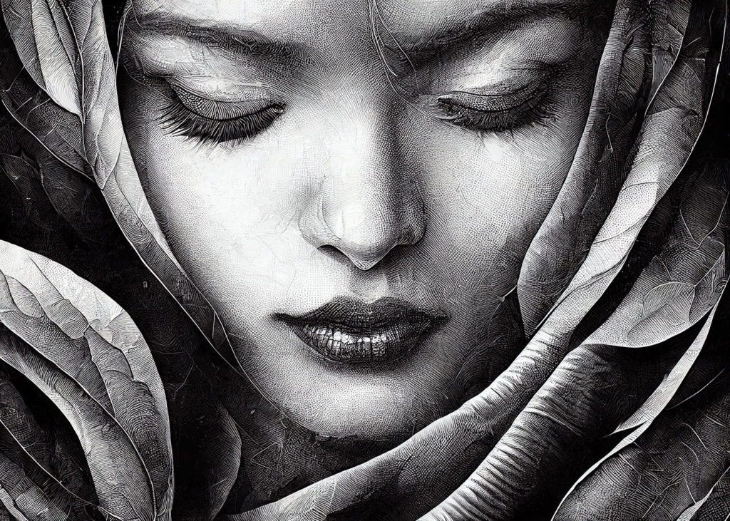 Monochrome art